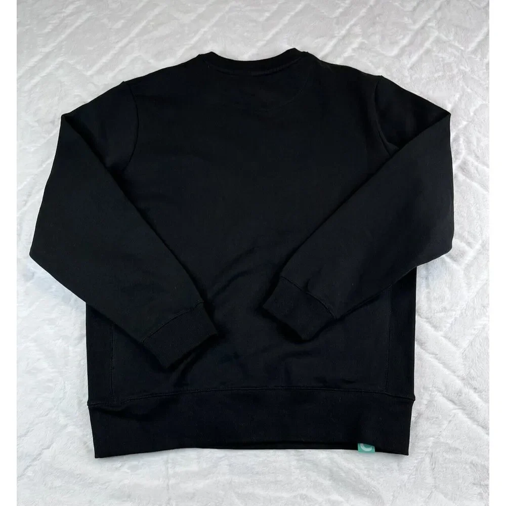 Aparso Sweatshirt Men's (L) Black Crewneck Pullover Swater - Picture 3 of 7